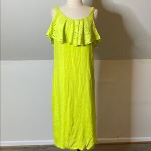 Valentina Naldi Italian linen maxi dress size medium